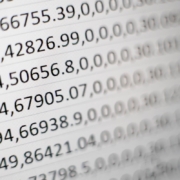 Spreadsheet on a screen representing the claims data analysis that drives denial reduction in behavioral health programs